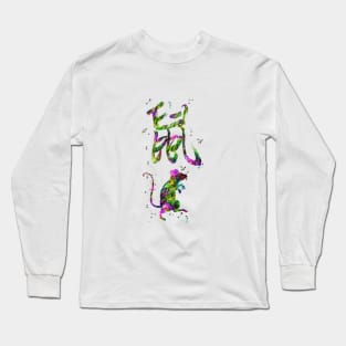 Chinese Zodiac Rat Long Sleeve T-Shirt
